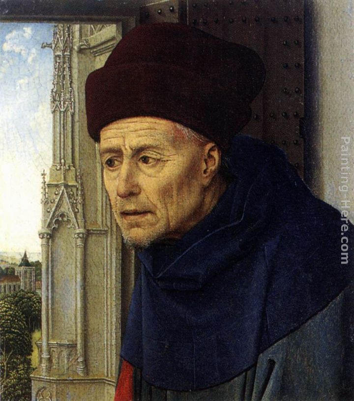 St Joseph painting - Rogier van der Weyden St Joseph art painting